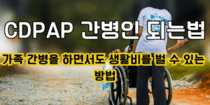 간병인 신청에 관한 텍스트가 있는 썸네일 이미지